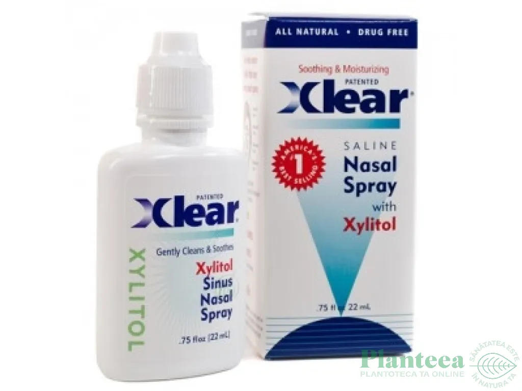 Picaturi nazale xylitol adulti 22ml - XLEAR