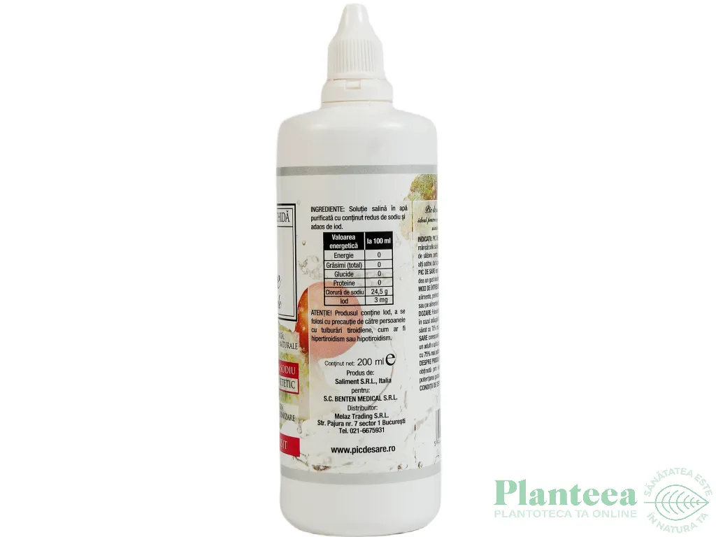 Pic de sare [sare marina lichida] 200ml - SALIMENT