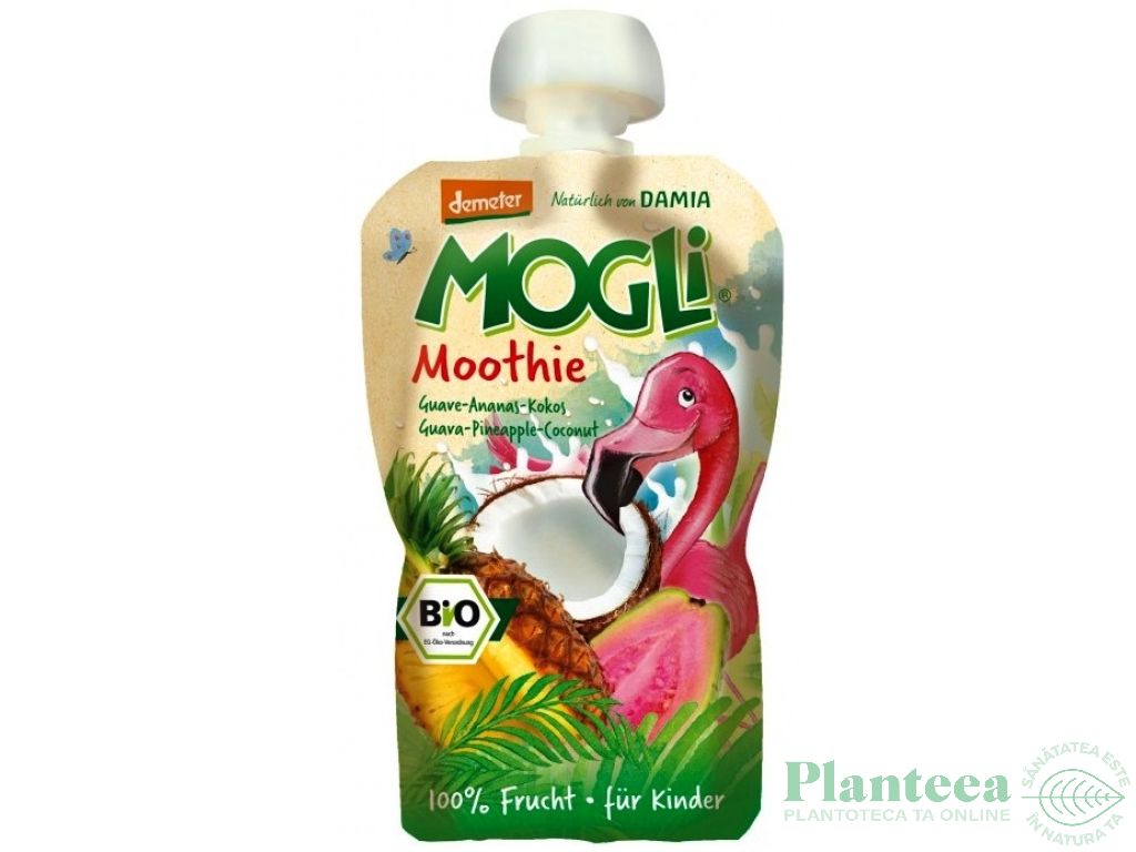 Piure mere guave ananas cocos 100g - MOGLI