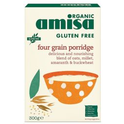 Porridge 4cereale fara gluten 300g - AMISA