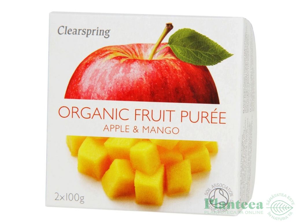 Piure mere mango eco 2x100g - CLEARSPRING
