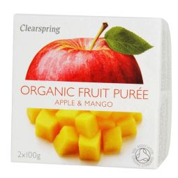 Piure mere mango eco 2x100g - CLEARSPRING