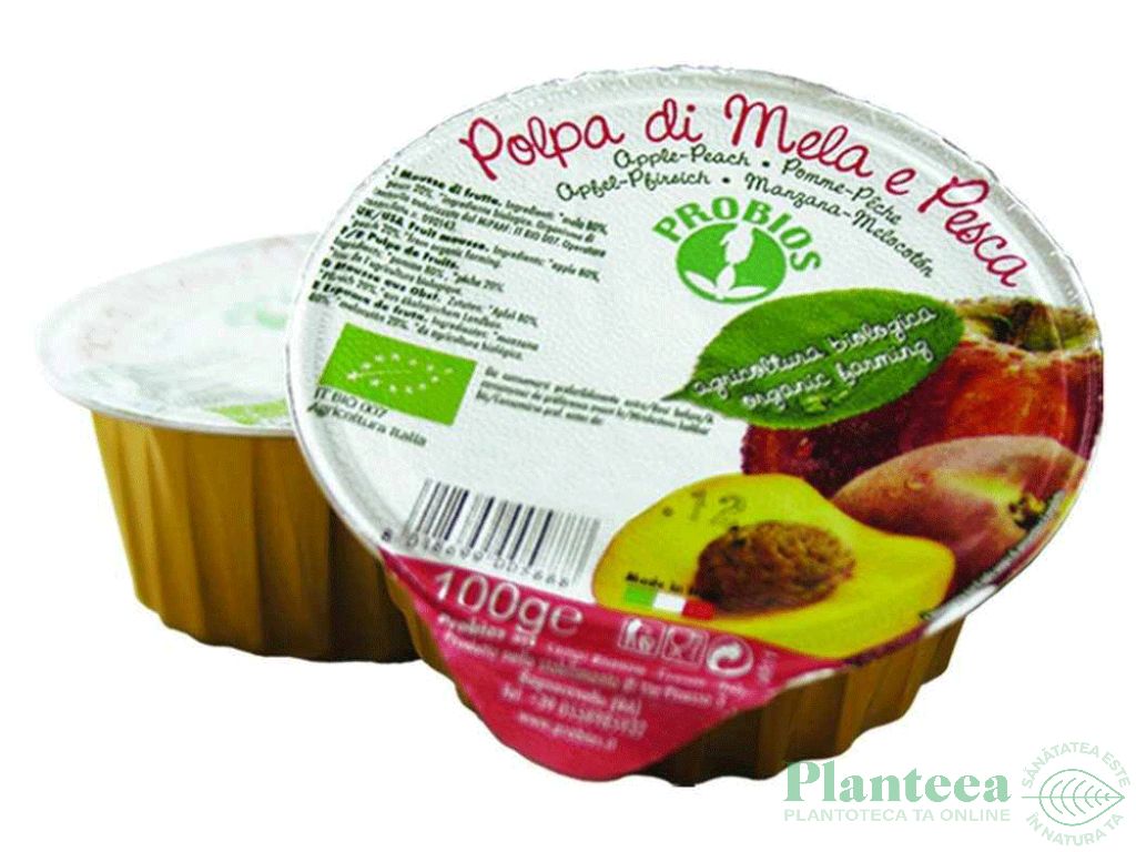 Piure mere piersici eco 100g - PROBIOS