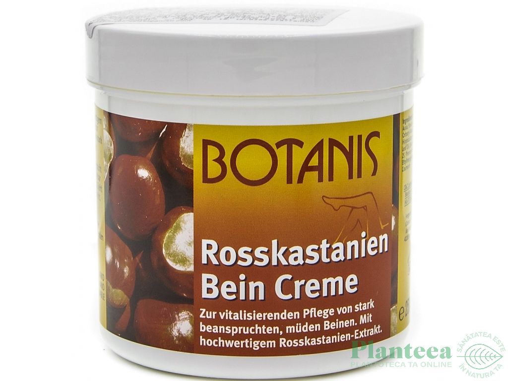 Crema picioare grele castane rozmarin 250ml - BOTANIS