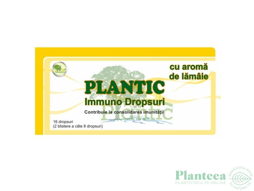 Dropsuri imunitate lamaie Immuno 16dps - PLANTIC