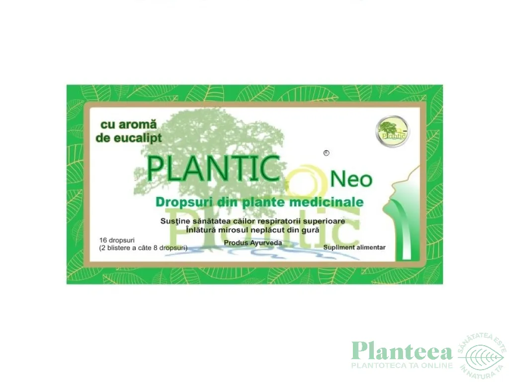 Dropsuri ayurvedice eucalipt Neo 16dps - PLANTIC