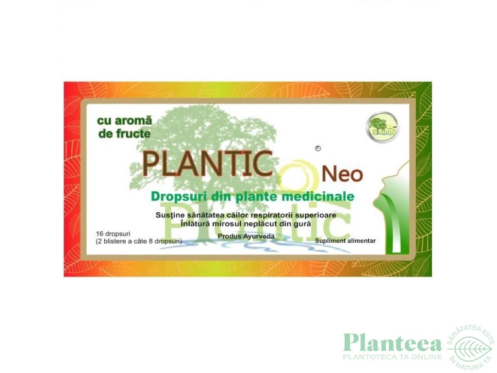 Dropsuri ayurvedice fructe padure Neo 16dps - PLANTIC