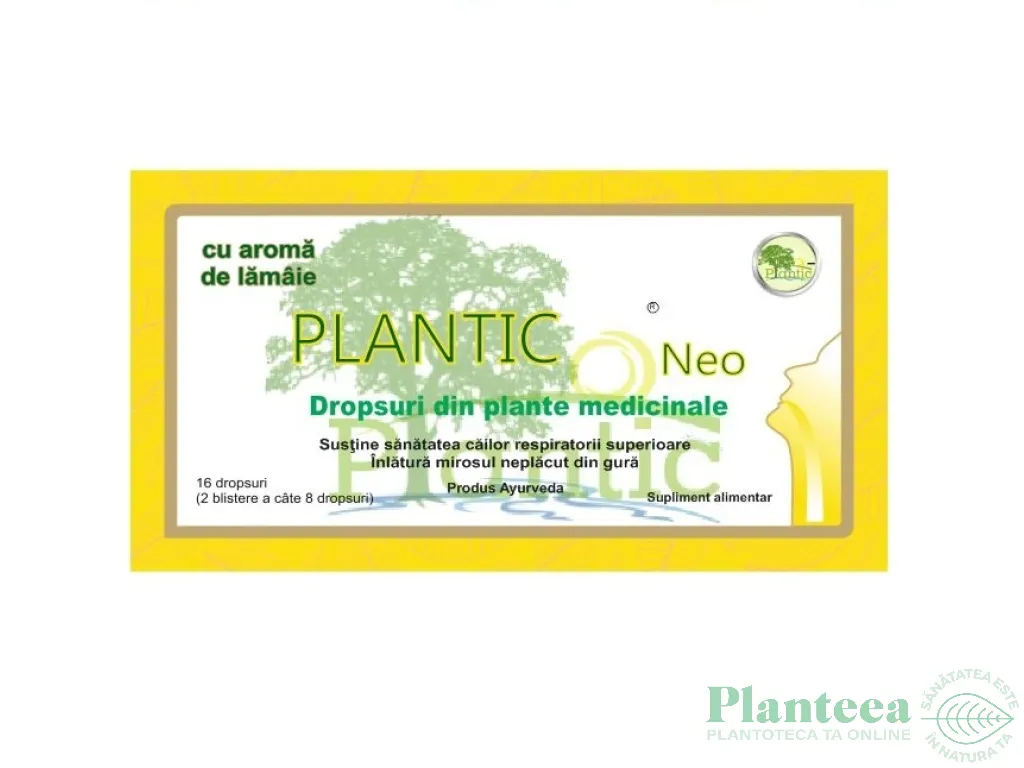 Dropsuri ayurvedice lamaie Neo 16dps - PLANTIC