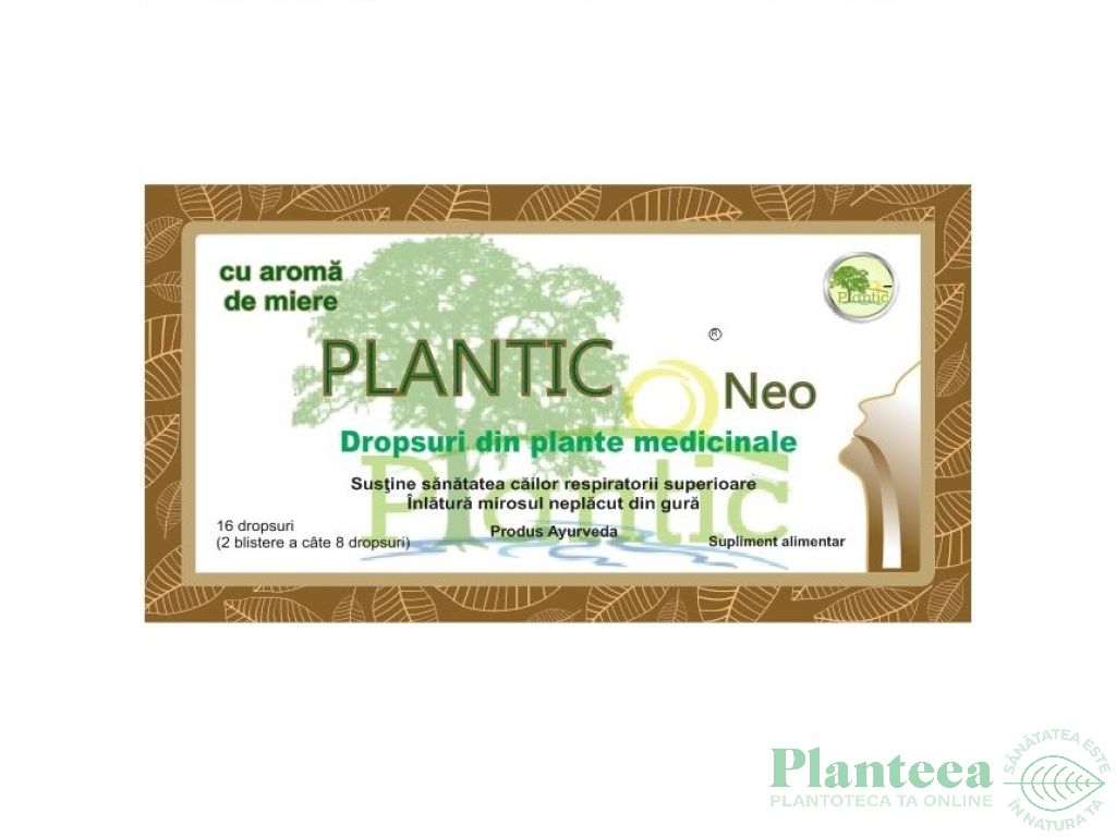 Dropsuri ayurvedice miere Neo 16dps - PLANTIC