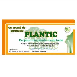 Dropsuri antitusive portocale 16dps - PLANTIC