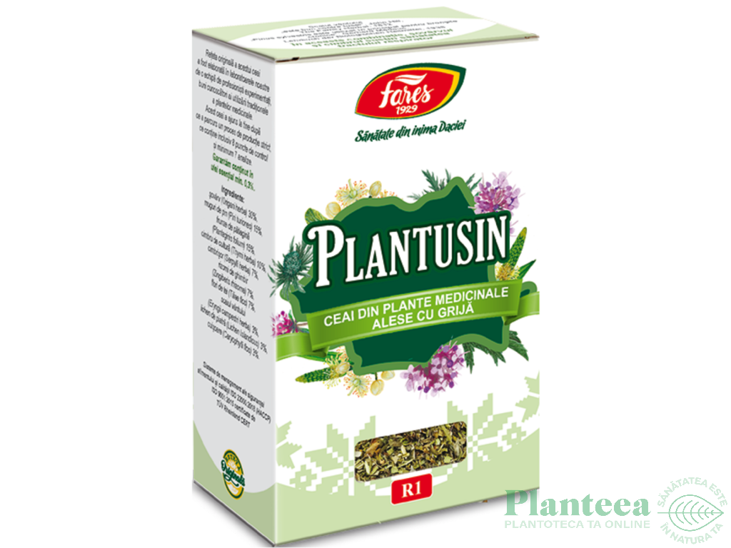 Ceai Plantusin [AntiBronsitic] 20dz - FARES