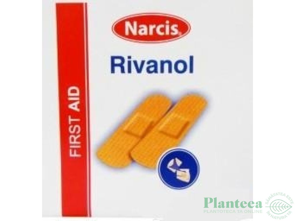 Plasture adeziv rivanol {6x8cm} 1b - NARCIS