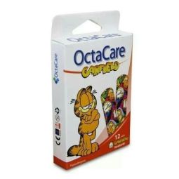 Plasturi prim ajutor garfield copii {19x72mm} 12b - OCTACARE