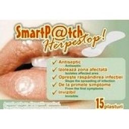Plasturi antiherpetici Herpestop 15b - SMARTPATCH