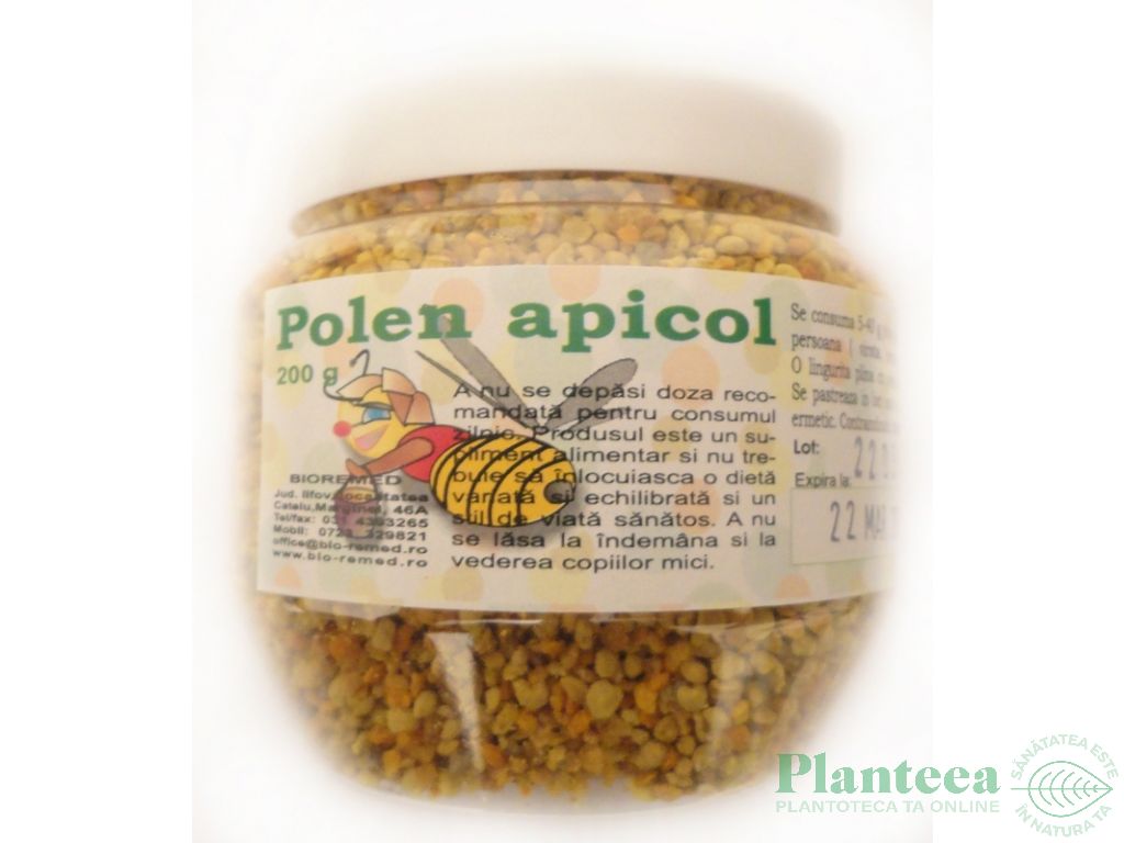 Polen uscat granule 200g - BIOREMED