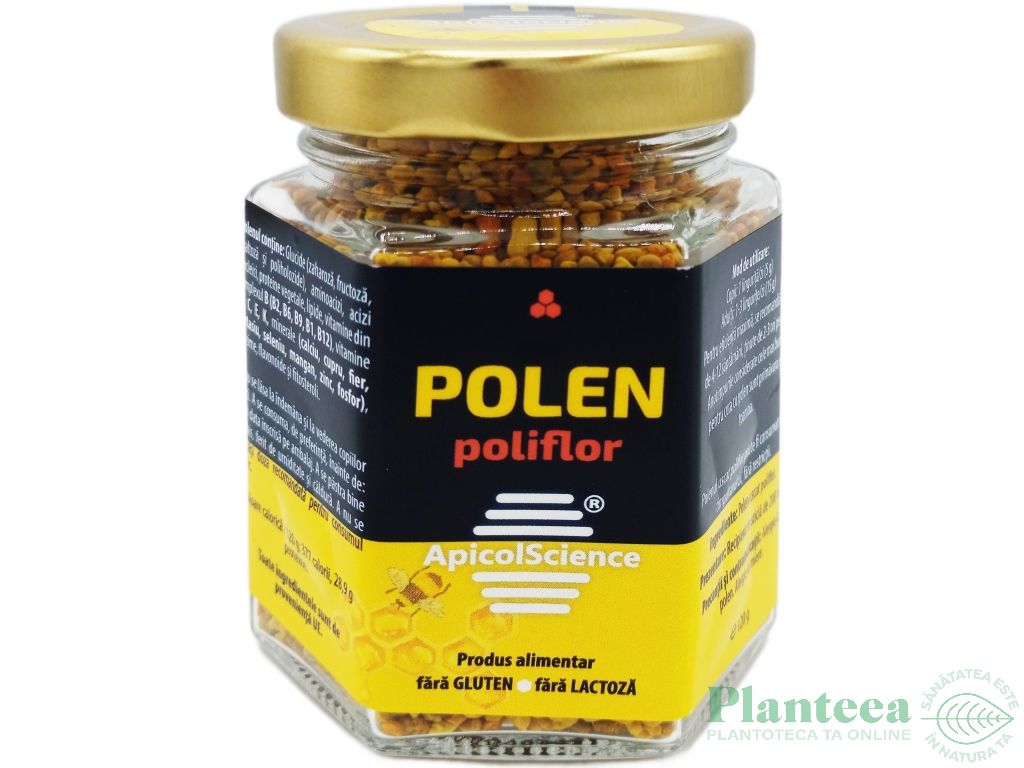 Polen poliflor uscat granule 120g - APICOL SCIENCE