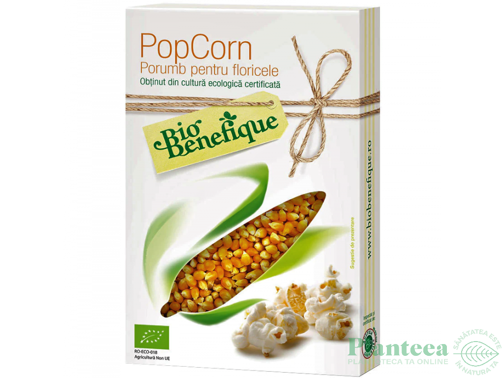 Porumb boabe pt popcorn eco 175g - BIO BENEFIQUE