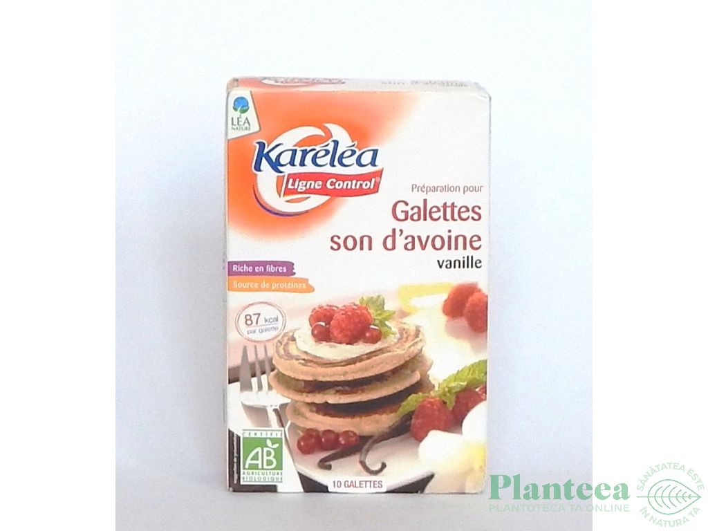 Premix clatite tarate ovaz vanilie eco 250g - KARELEA