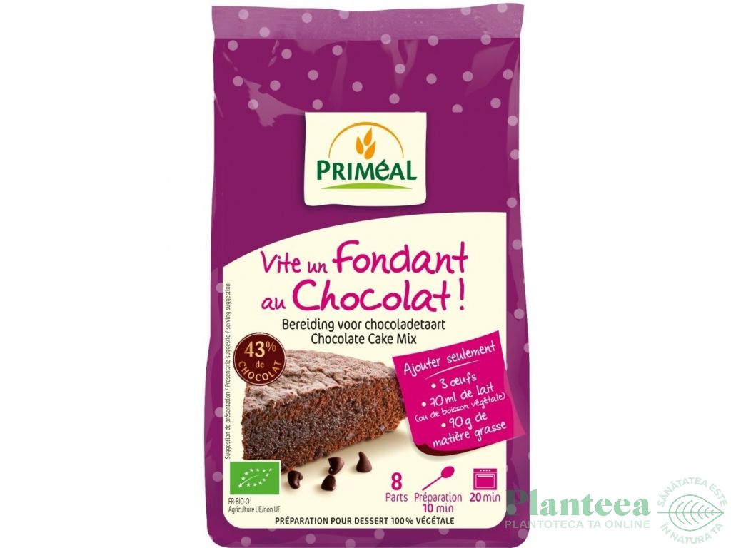 Premix fondant ciocolata eco 300g - PRIMEAL