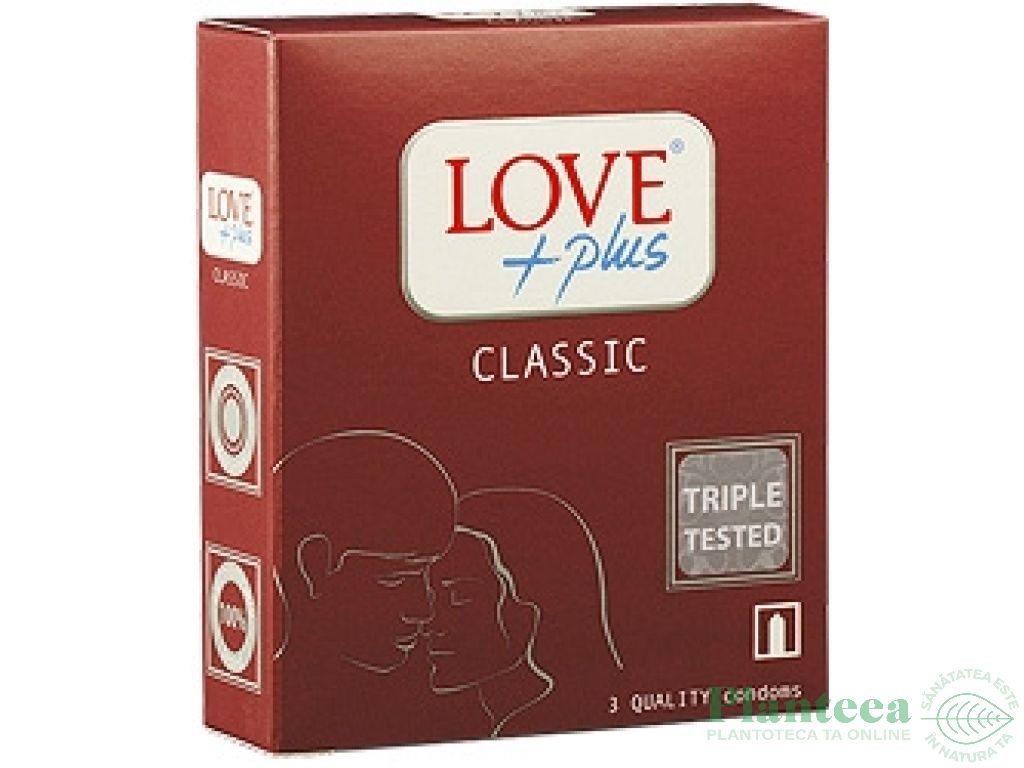 Prezervative classic 3b - LOVE PLUS