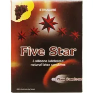 Prezervative latex aroma struguri 3b - FIVE STAR