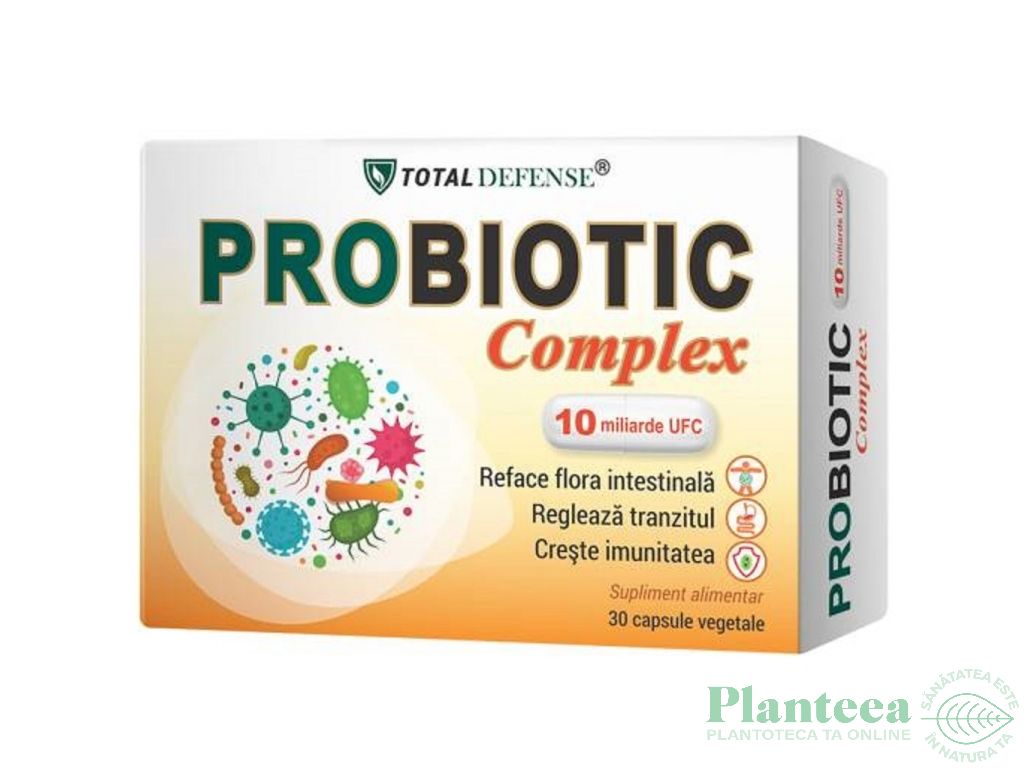 Probiotic complex 10mld UFC Total Defense 30cps - COSMO PHARM