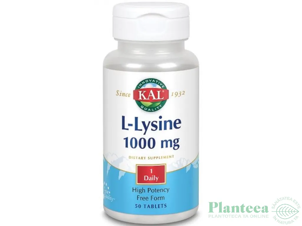 Llysine 1000mg 50cps - KAL