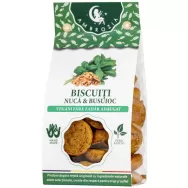 Biscuiti vegani nuca busuioc 130g - HIPER AMBROZIA