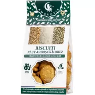 Biscuiti vegani naut hrisca orez 130g - HIPER AMBROZIA