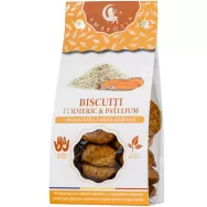 Biscuiti vegani digestivi turmeric psyllium 150g - AMBROZIA