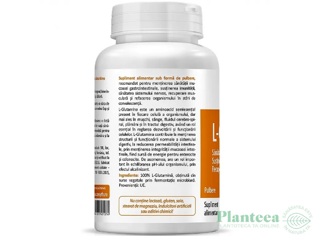 Lglutamina pulbere 120g - ZENYTH