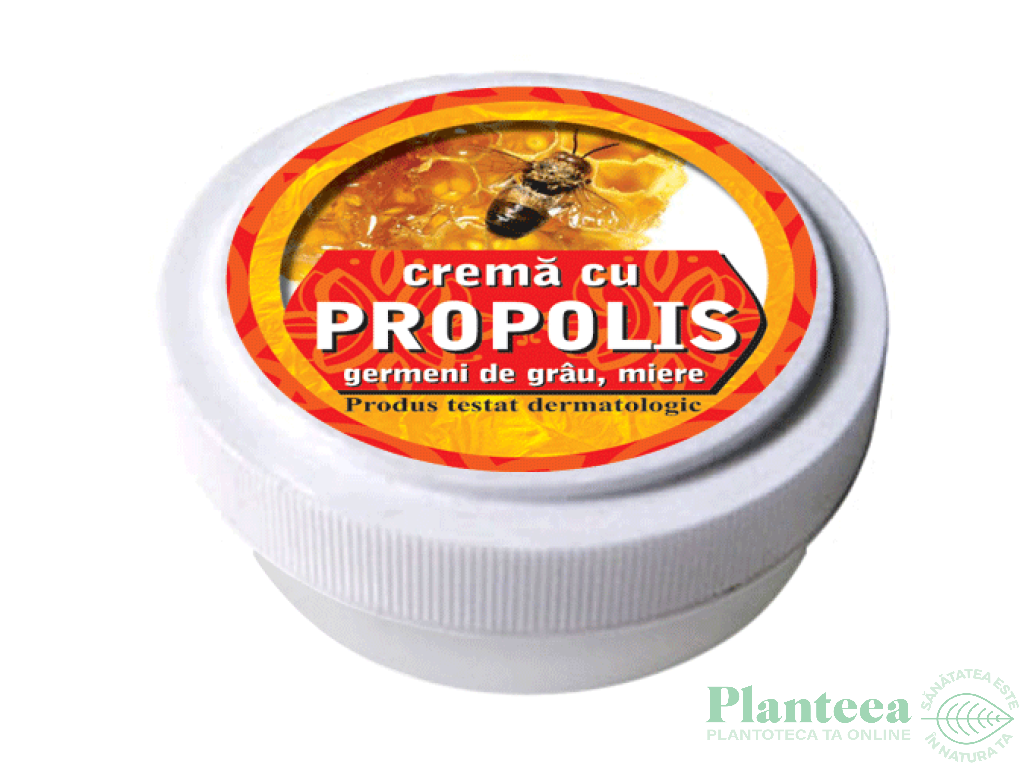 Crema propolis germeni grau miere 20g - MANICOS
