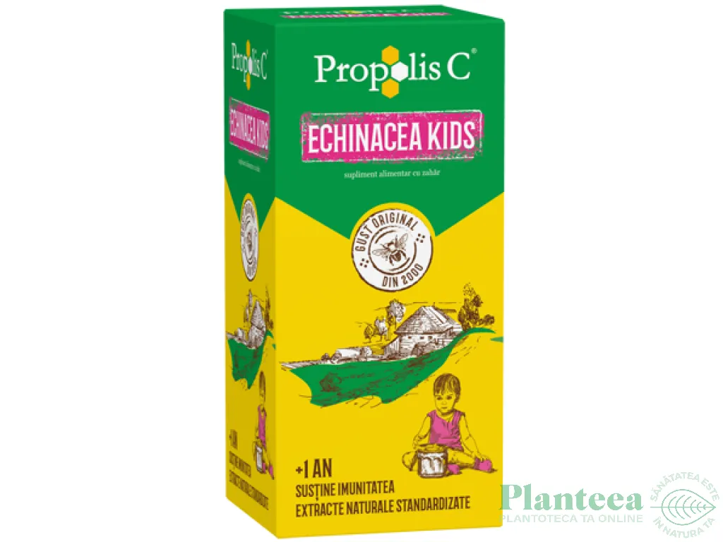 Sirop propolis C echinaceea copii +1an 150ml - FITERMAN