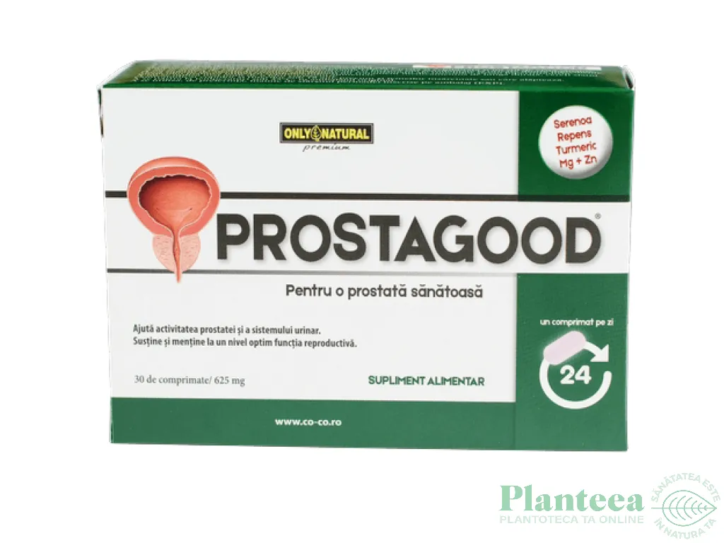 ProstaGood [Prostata sanatoasa] 625mg 30cp - ONLY NATURAL