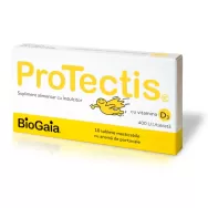 Vitamina D3 400ui masticabile aroma portocale Protectis 10cp - BIOGAIA