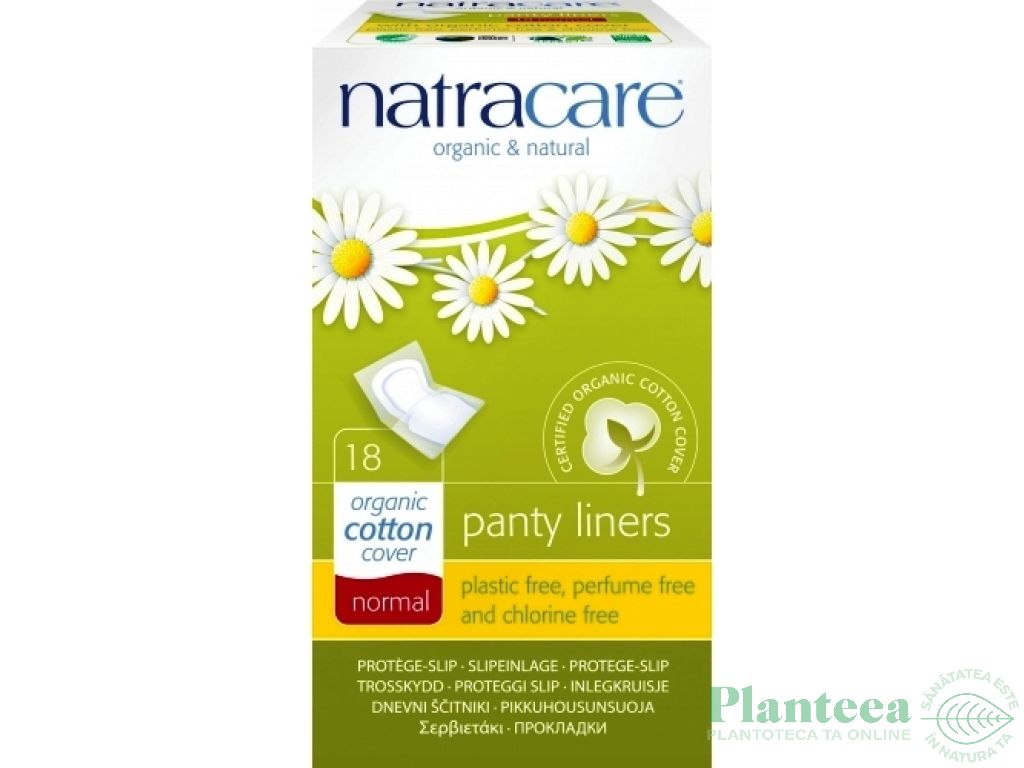 Absorbante zilnice normal ambalate individual 18b - NATRACARE