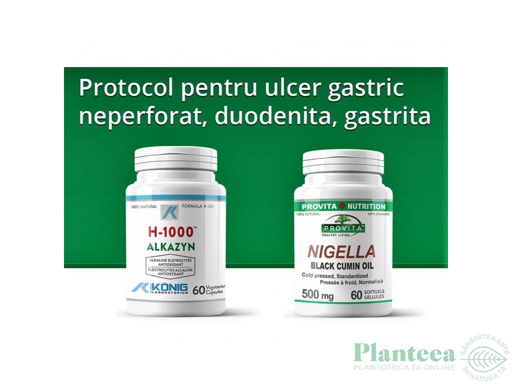 Protocol Stomac [pt ulcer gastric neperforat, duodenita, gastrita] 2b - PROVITA