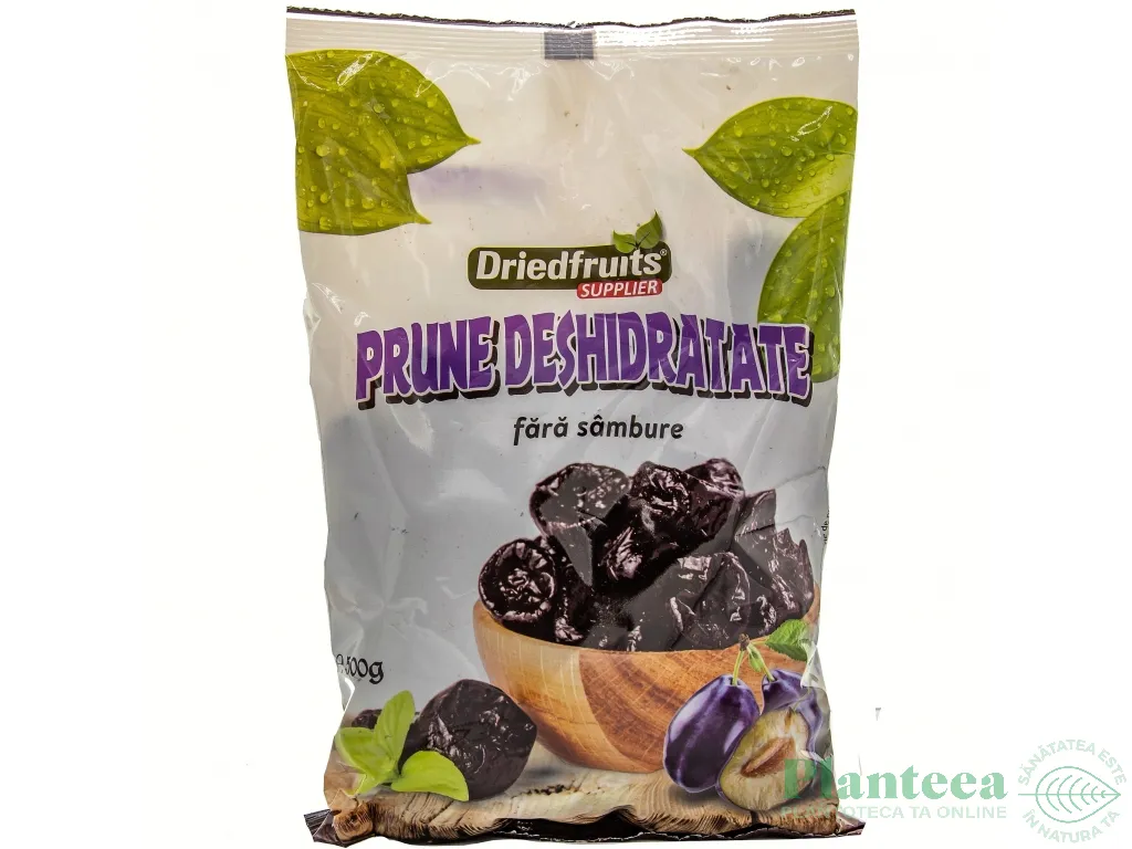 Prune uscate fara samburi 500g - DRIED FRUITS