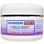 Unguent masaj psoriazis ihtioza FaviDerm PSO1 50ml - FAVISAN