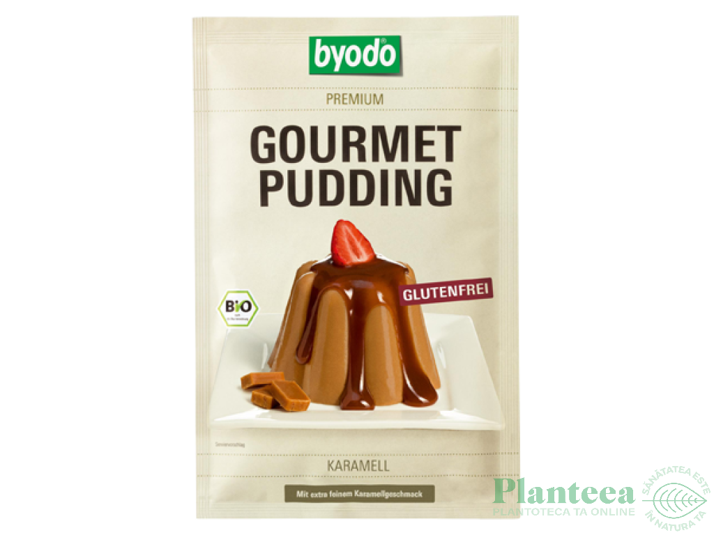 Praf budinca porumb caramel 40g - BYODO