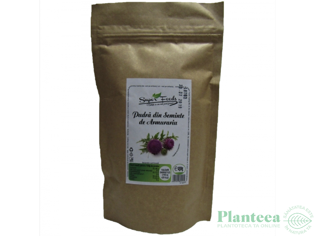 Pulbere armurariu seminte 250g - SUPERFOODS