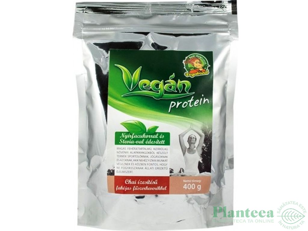 Pulbere proteica mix vegan scortisoara 400g - VEGABOND