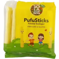 Pufuleti porumb fara sare fara gluten PufuSticks eco 60g - SOLARIS