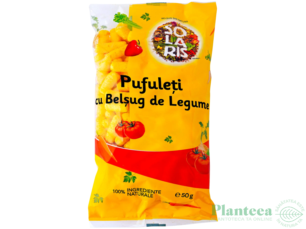 Pufuleti porumb belsug legume fara sare 50g - SOLARIS