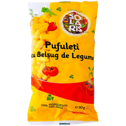 Pufuleti porumb belsug legume fara sare 50g - SOLARIS