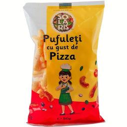 Pufuleti porumb gust pizza 50g - SOLARIS