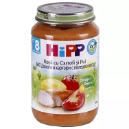 Piure tomate cartofi pui bebe +8luni 220g - HIPP ORGANIC