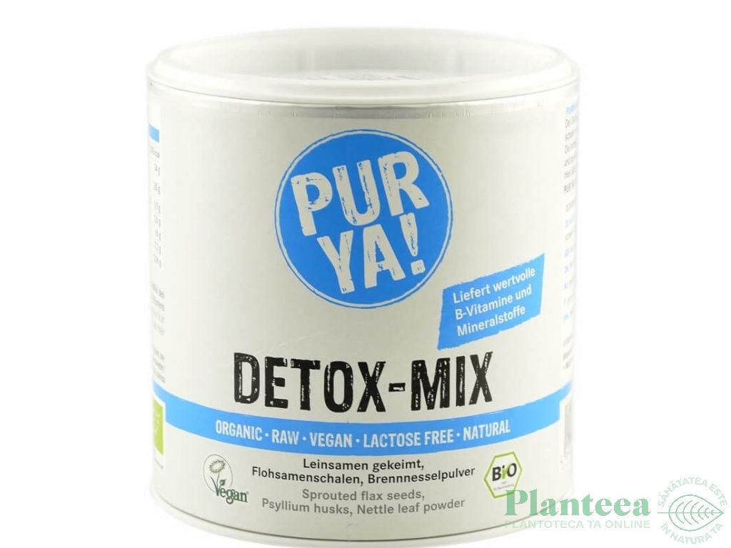 Pulbere Detox Mix eco 180g - PUR YA
