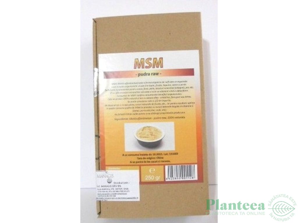 Pulbere MSM 250g - DECO ITALIA