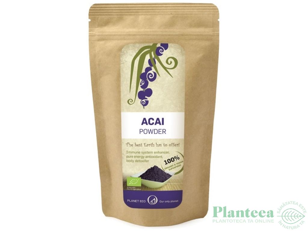 Pulbere acai eco 100g - PLANET BIO